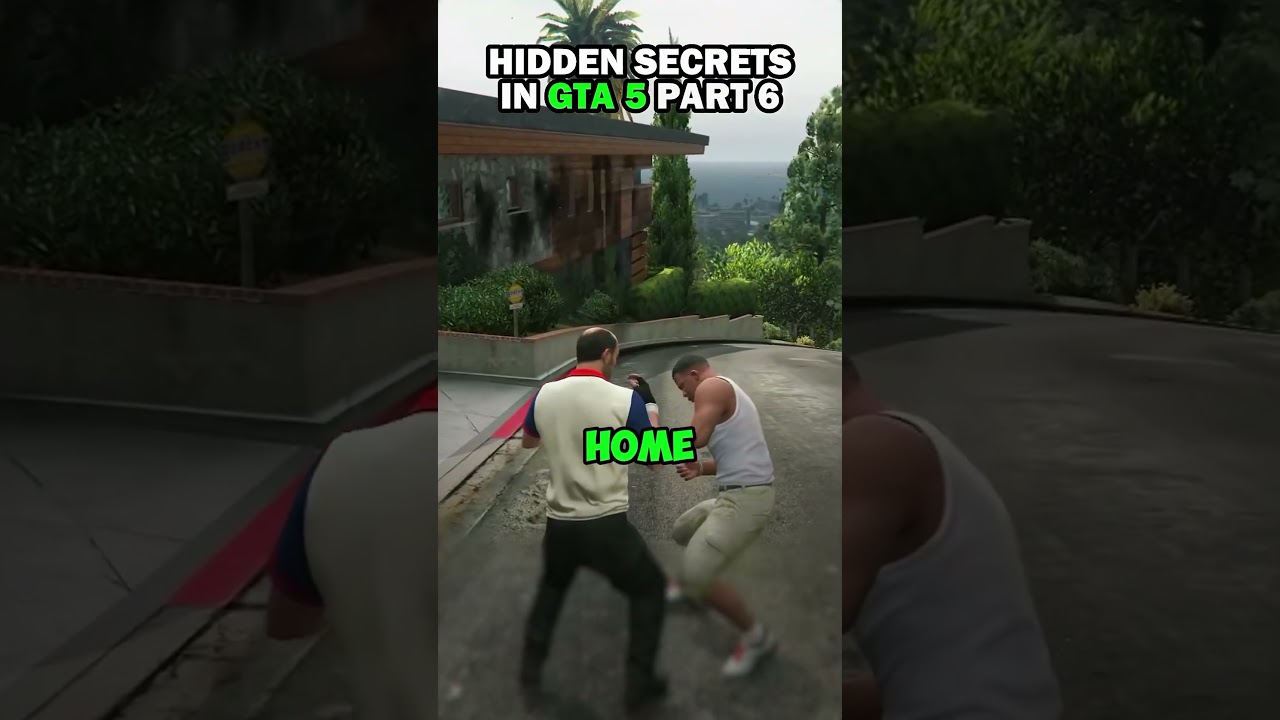 Franklin Will Eventually Show Up To Defend His Home #gta5 #gtav #gtaonline