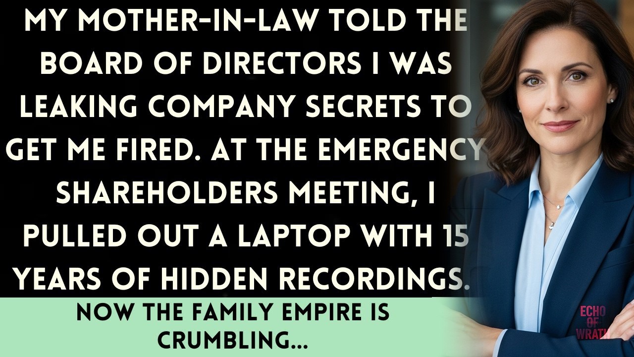 MIL Got Me Fired, But I Got the Last Laugh When Her Company Needed a CEO