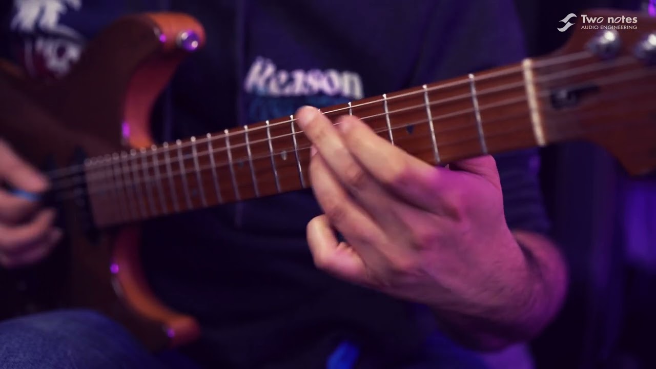 CRAZY FUSION LEGATO IMPROVISATION | Two Notes Revolt & Ibanez TQM1 Signature Guitars | TOM QUAYLE