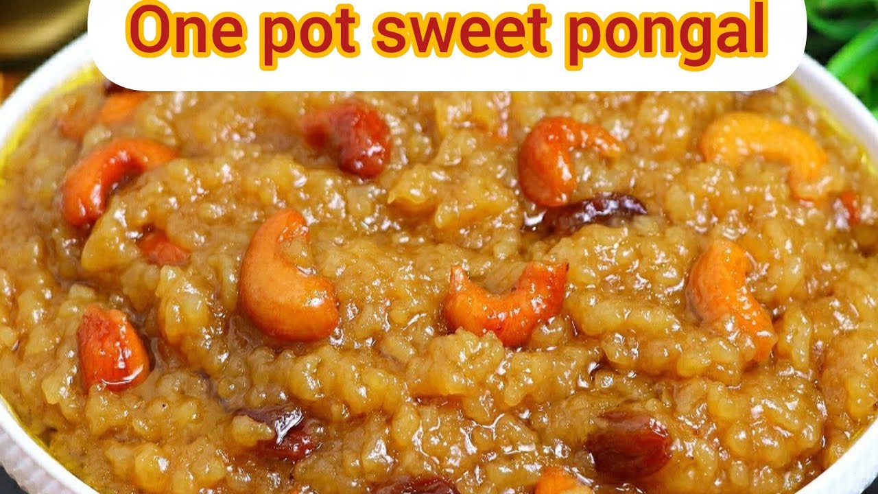 How to make one pot sweet pongal/சர்க்கரை பொங்கல்/#pongal/#neelakkadal 