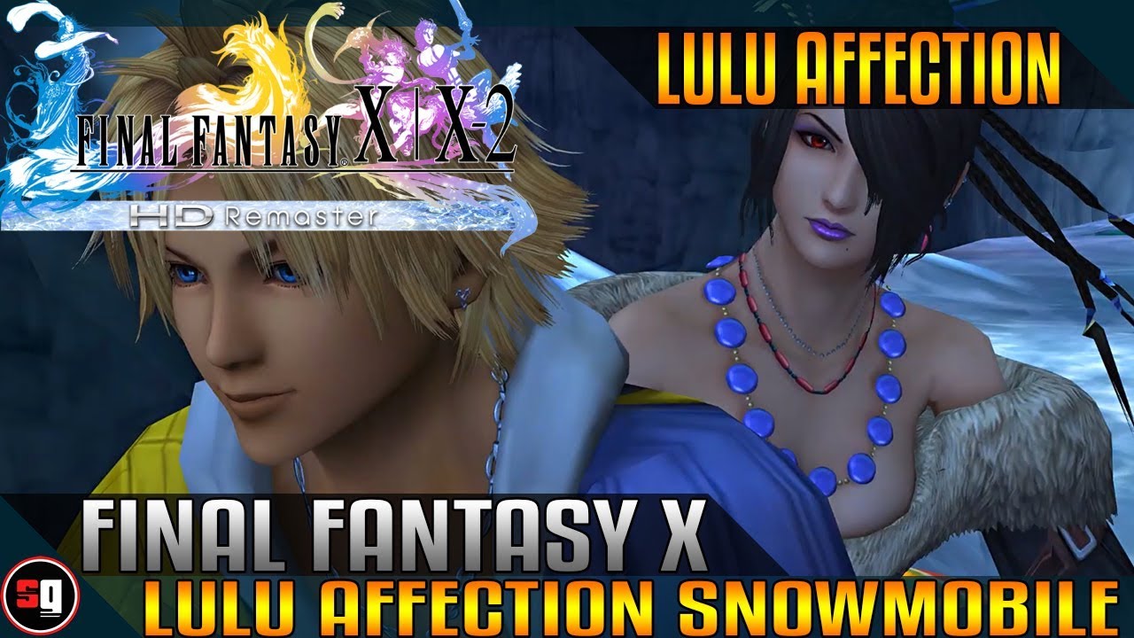 Final Fantasy X HD Remaster - Lulu Affection Snowmobile