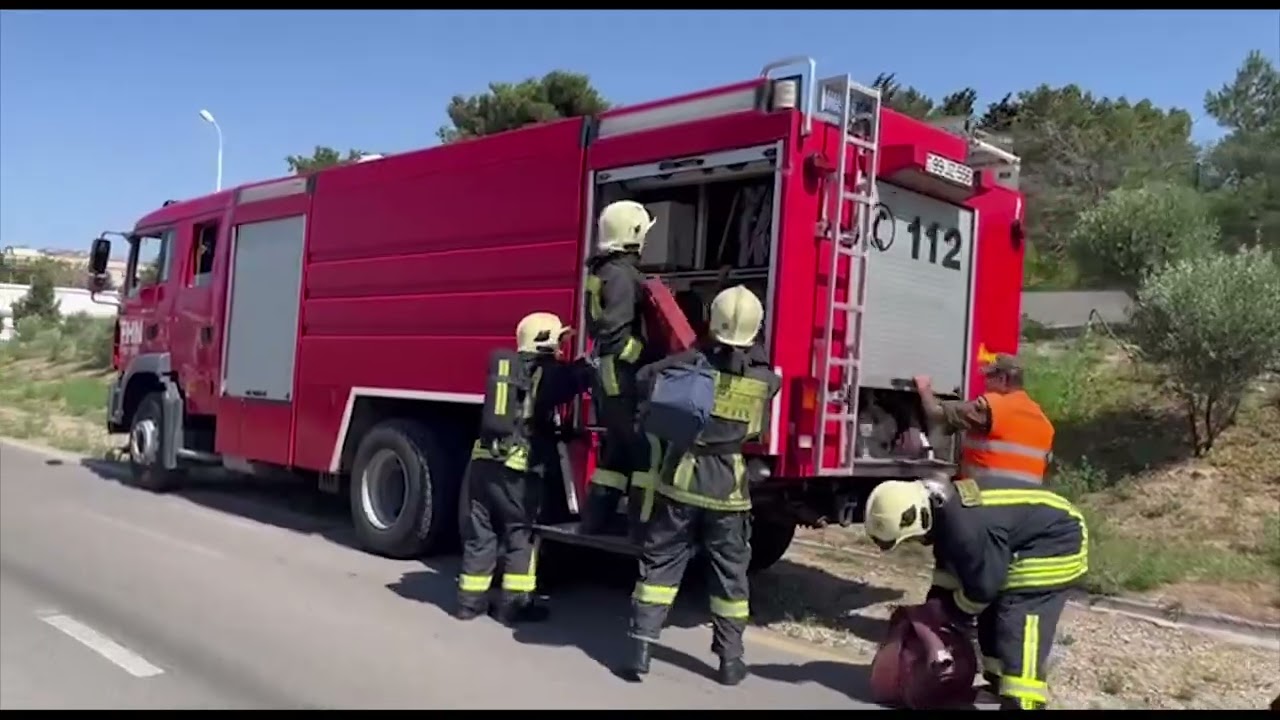 FHN SOCAR-ın Heydər Əliyev adına Neft Emalı Zavodunda yanğın taktiki təlim keçirib
