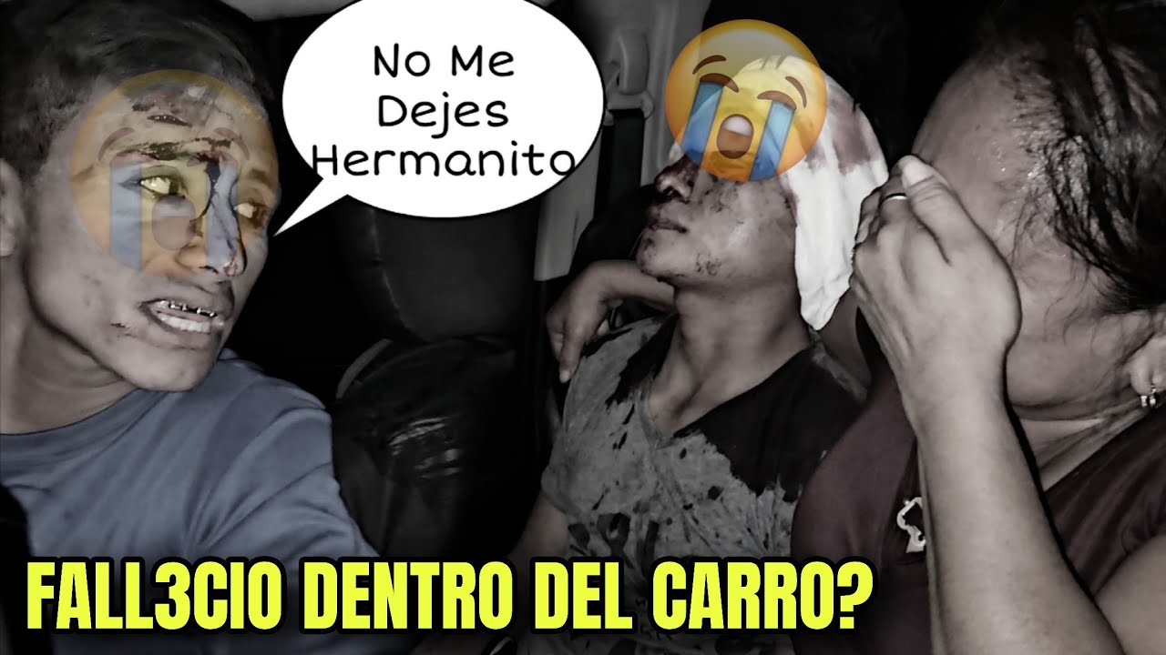 El Hermano De Estrella No Aguanto Llegar Al Hospital😭 Ya Habia Perdido Mucha S4,ngr3