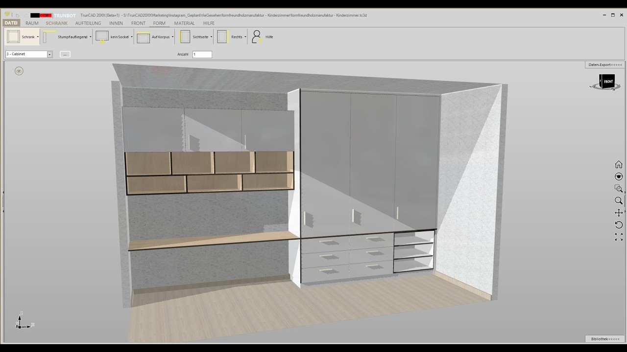 TrunCAD 20XX | Kinderzimmer