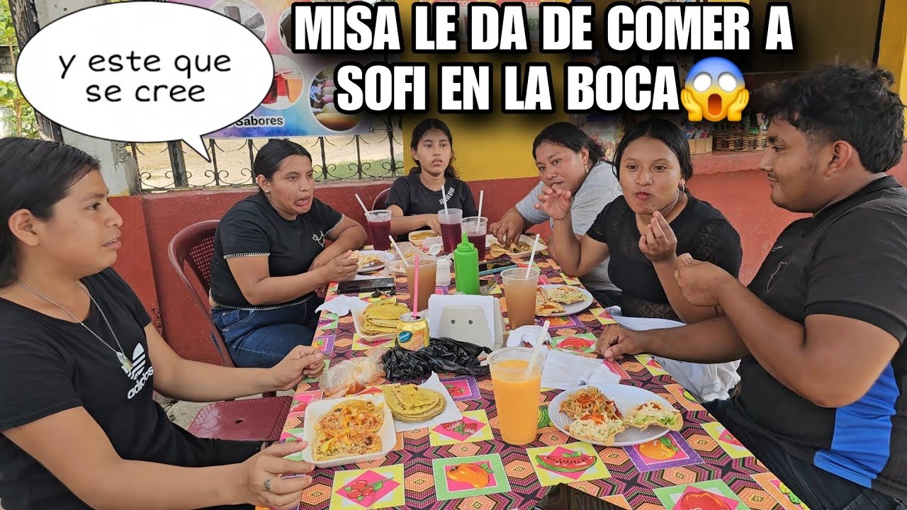 MANU Hasta Se Le Tuerce La Boca Al Ver A MISA Darle De Comer  A SOF😧 MANU  Le Da En Toda La C4ra 😱