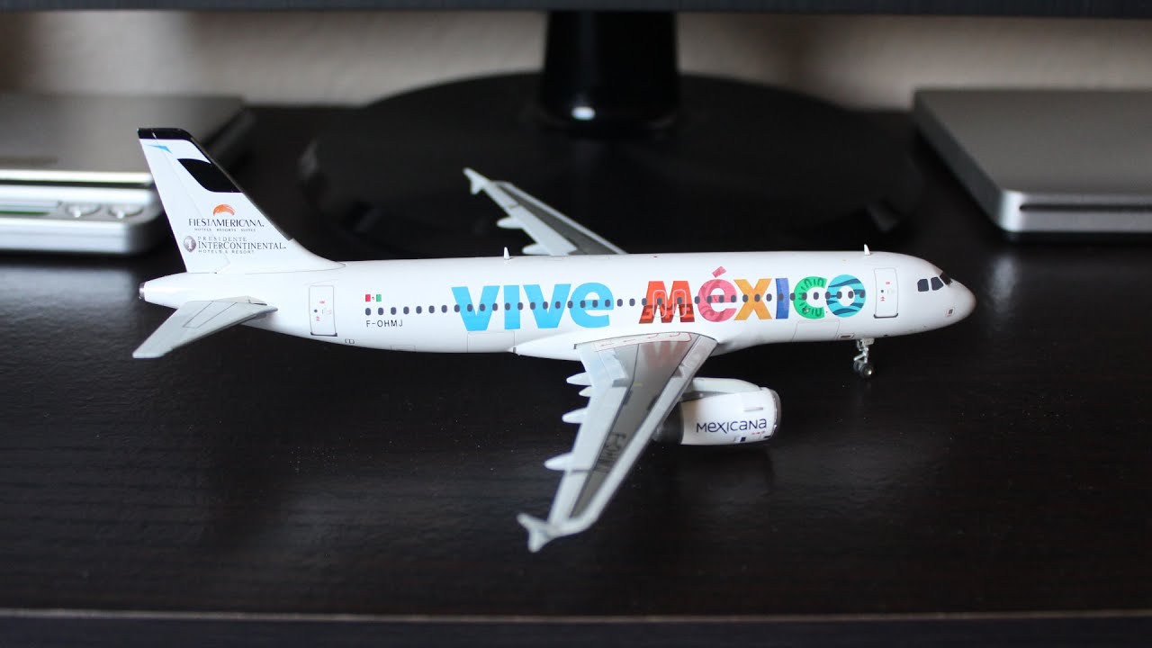 Airbus A320 Mexicana JC Wings 1/200