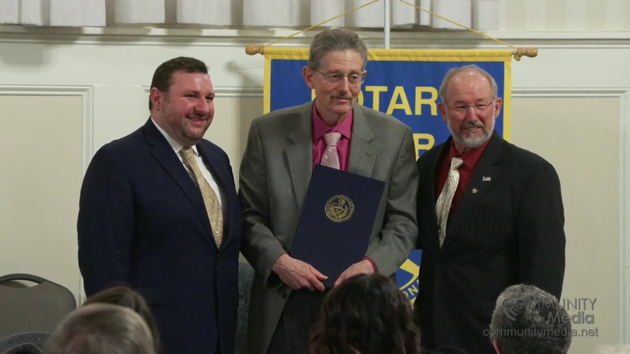 Rotary Club of Gettysburg Presents the Eisenhower Humanitarian Award to Dr. Robert R. Zimmerman