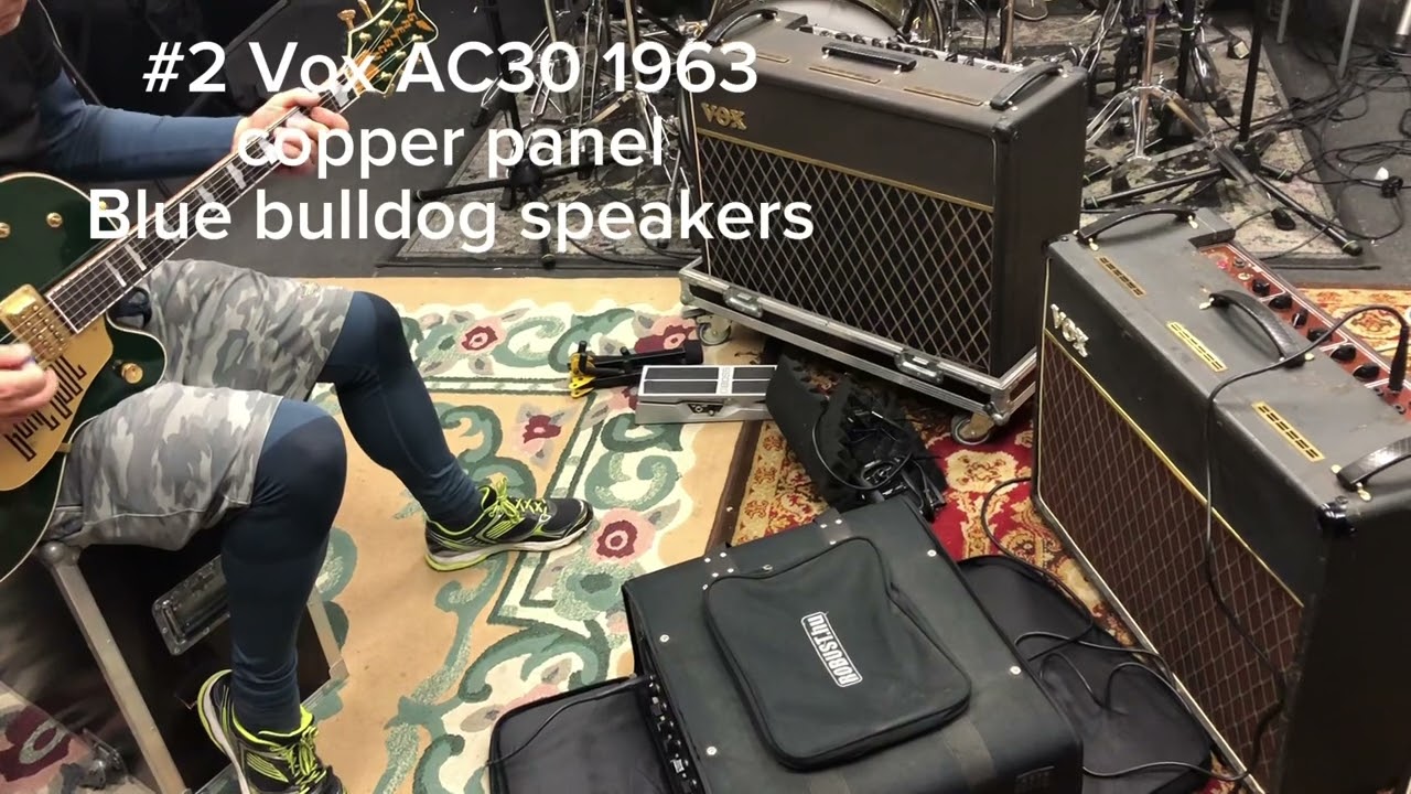 Vox AC30 comparison 1966 1963 2016