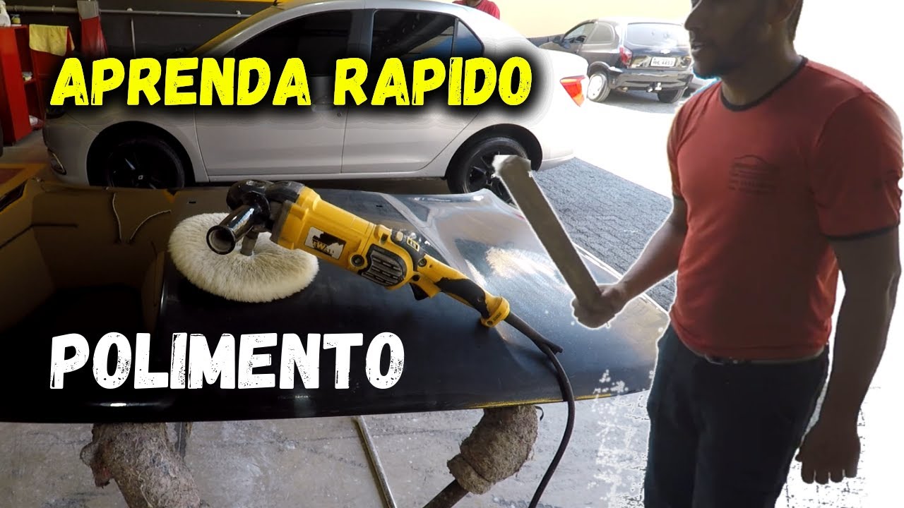 JEITO FACIL | Como fazer POLIMENTO de carro preto para iniciantes passo a passo