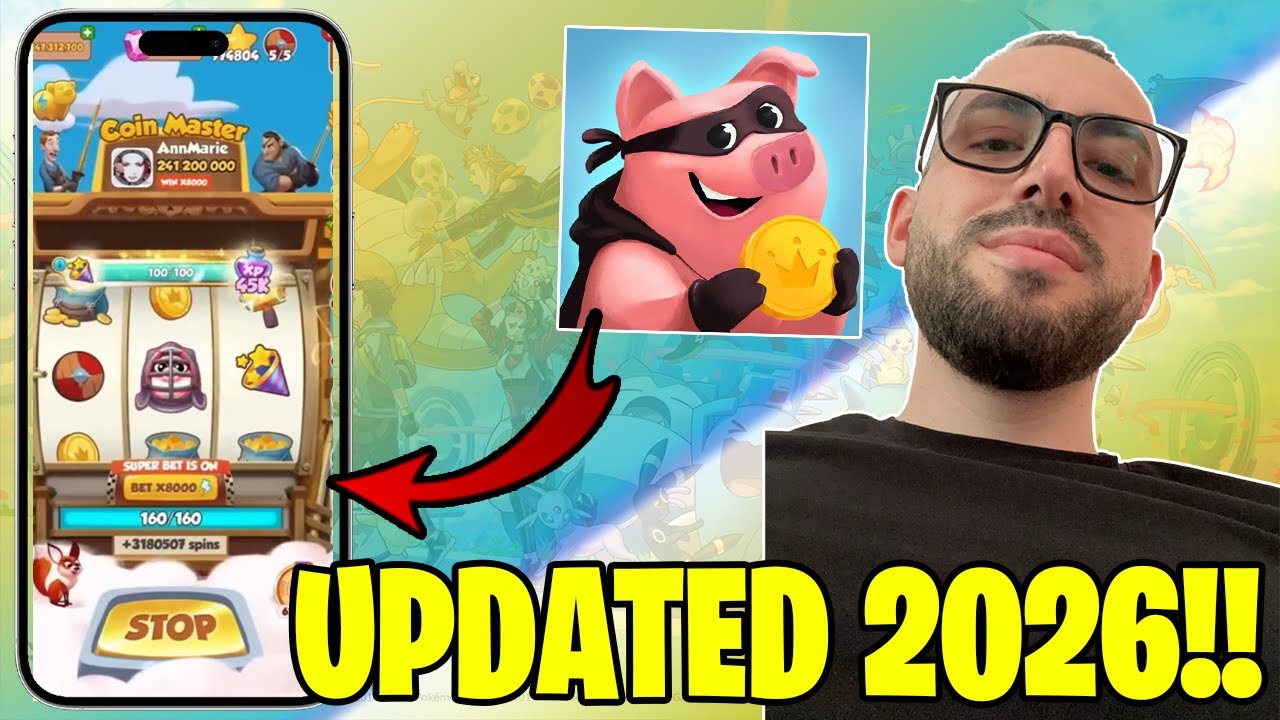 Coin Master Free Spins iOS & Android - UPDATED Coin Master Unlimited Spin MOD 2026