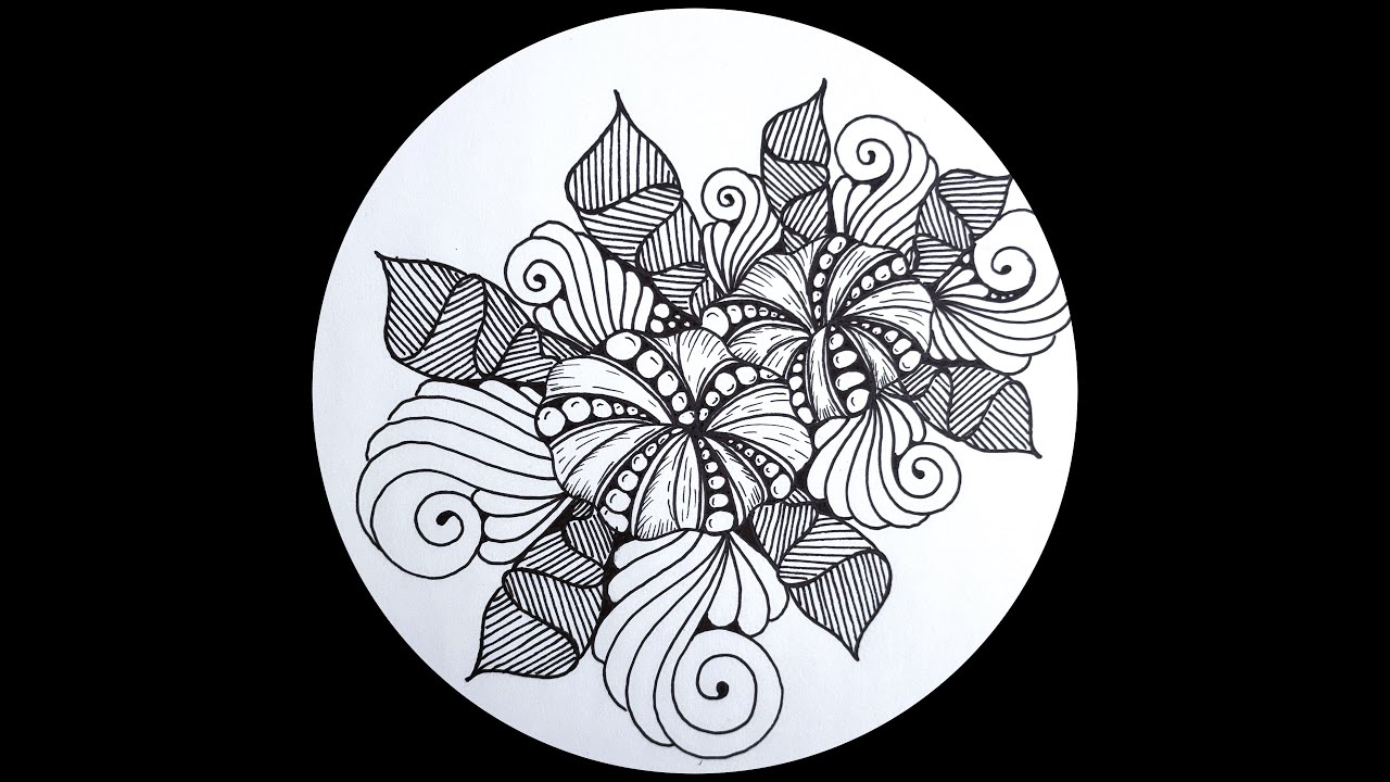 3 easy pattern drawings || Drawing Guide || drawing tutorial || ZeN Fun