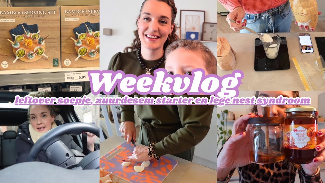 ZUURDESEM STARTER, NIEUWE BROEKEN VOOR DE BOYS & NAAR SCHOOL | weekvlog | zeg maar Fem 