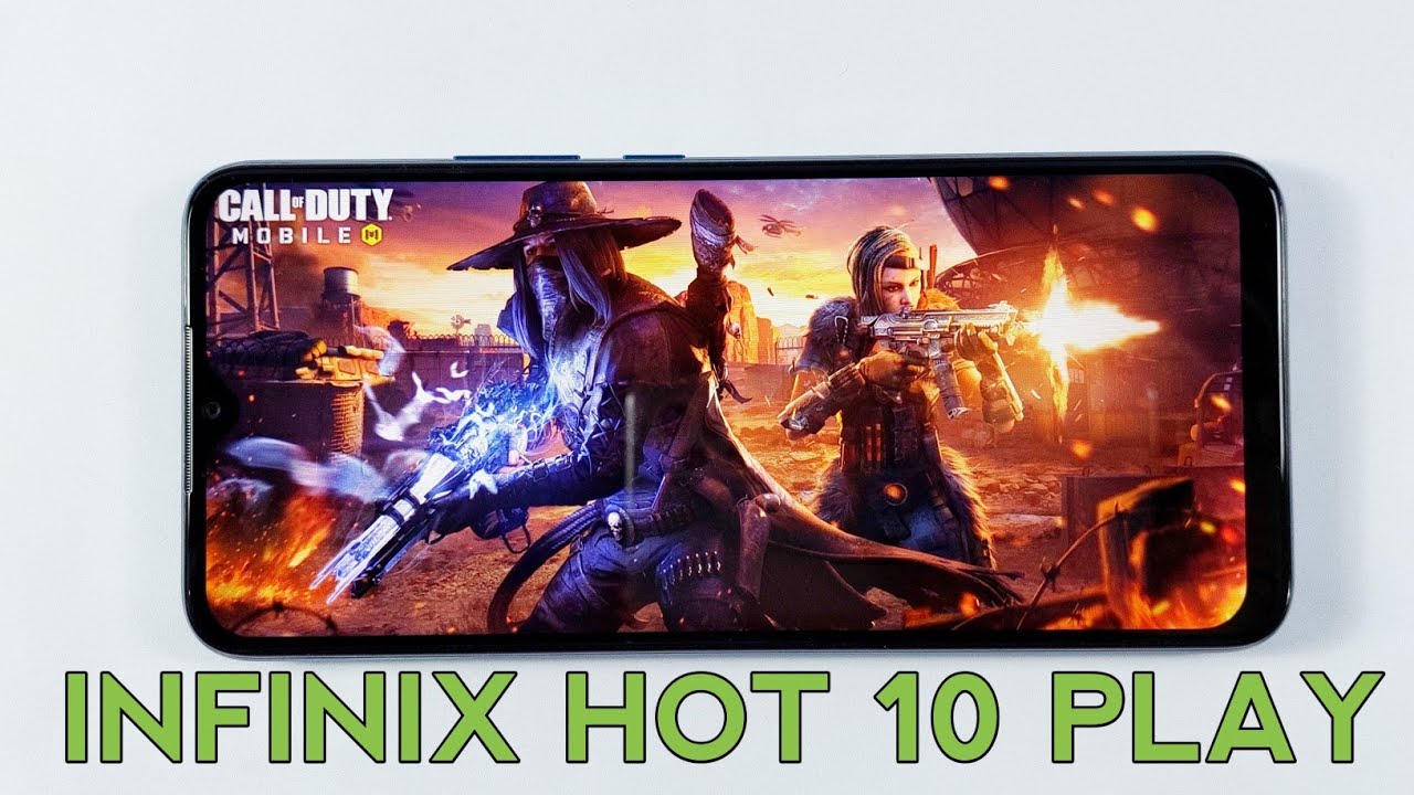 Infinix Hot 10 Play Test Game Call Of Duty Mobile | 4GB Ram