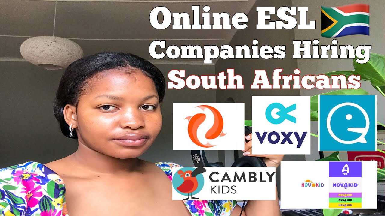 10 Online ESL Companies Hiring South Africans 🇿🇦 How To Teach English Online From South Africa