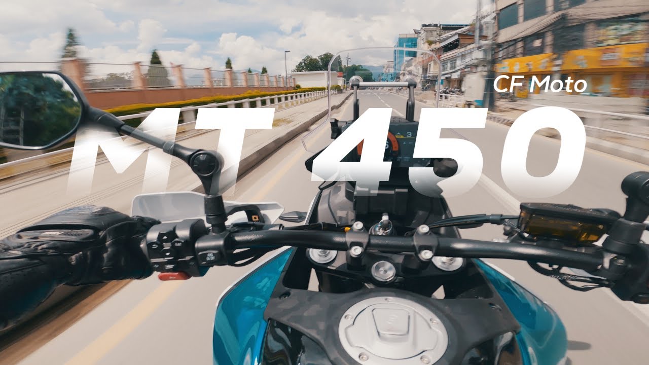 CFMoto 450 MT 2024 Pure Sound and First Review In Nepal | Bikerz Beast