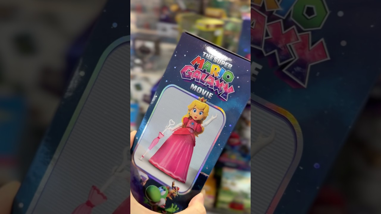 Wave2‼️Peach 💕 (Premium Figure) The Super Mario Galaxy Movie #shorts