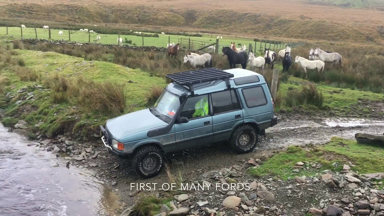 The Breckland Land Rover Club out of County weekend Greenlaning run.