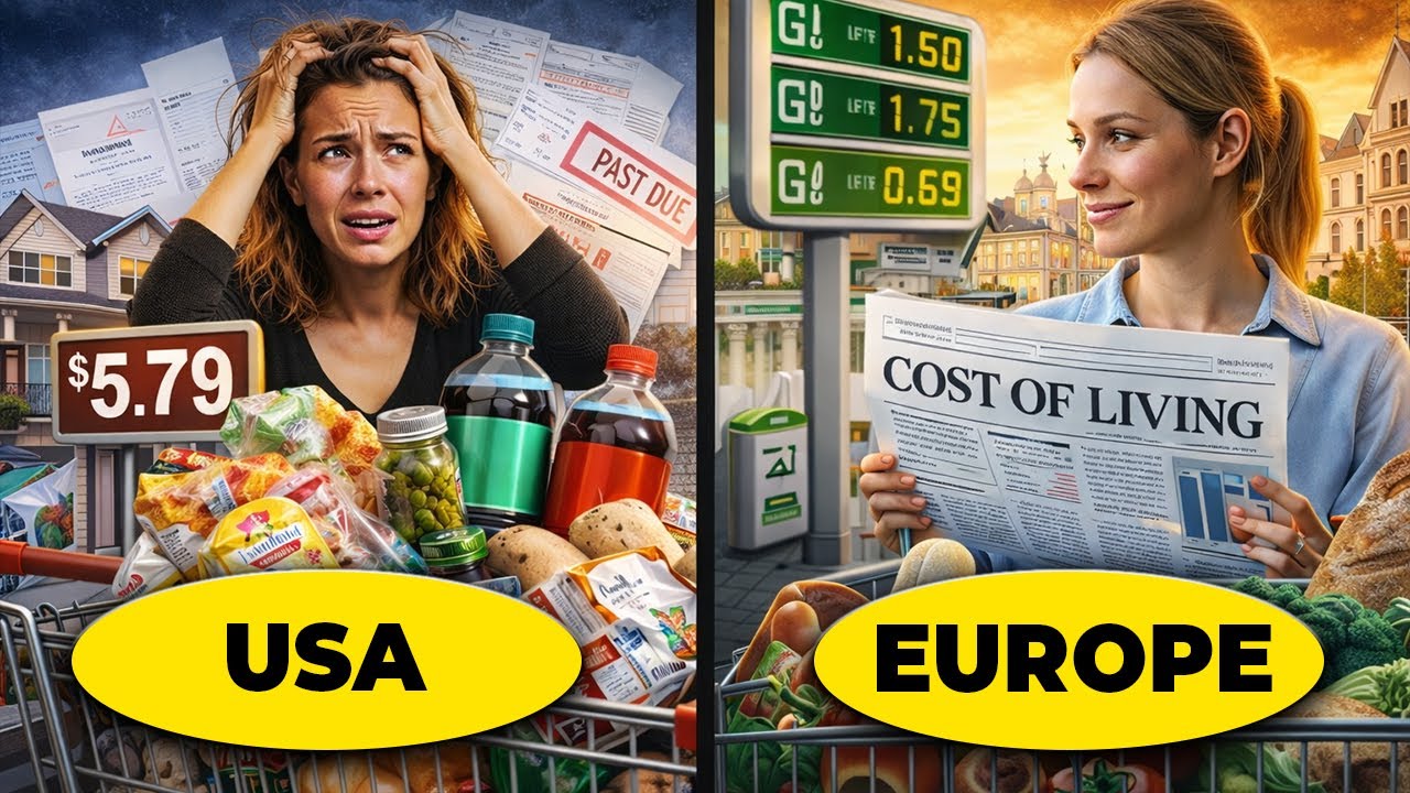 USA vs Europe: Why Life Feels More EXPENSIVE In....