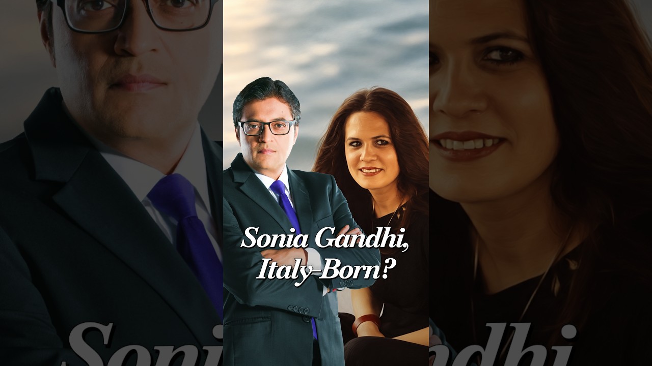 Arnab Points Out That Sonia Gandhi Has Been Under Italian Citizenship For 15 Years!