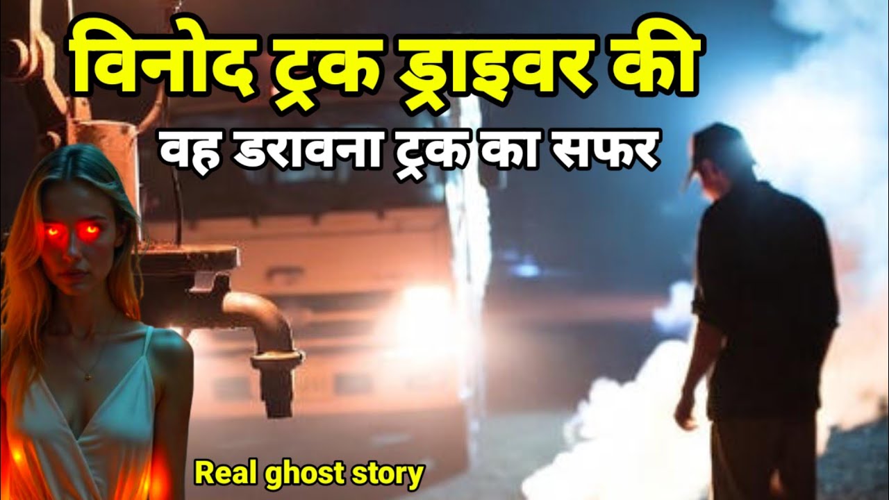 विनोद ट्रक ड्राइवर की वह डरावनी रात का सफर!#truck #horror #ghost, Truck driver ghost story 