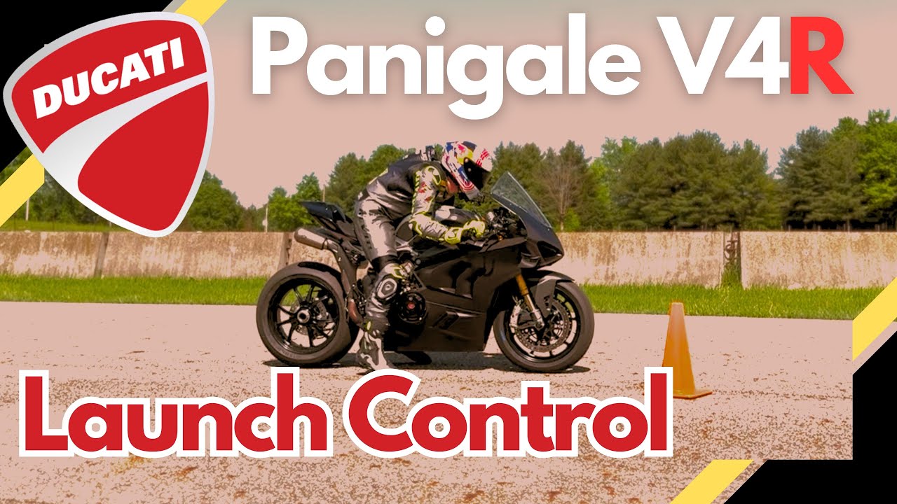 Testing Launch Control on my 2024 Panigale V4R : 0-60 in 3.XX