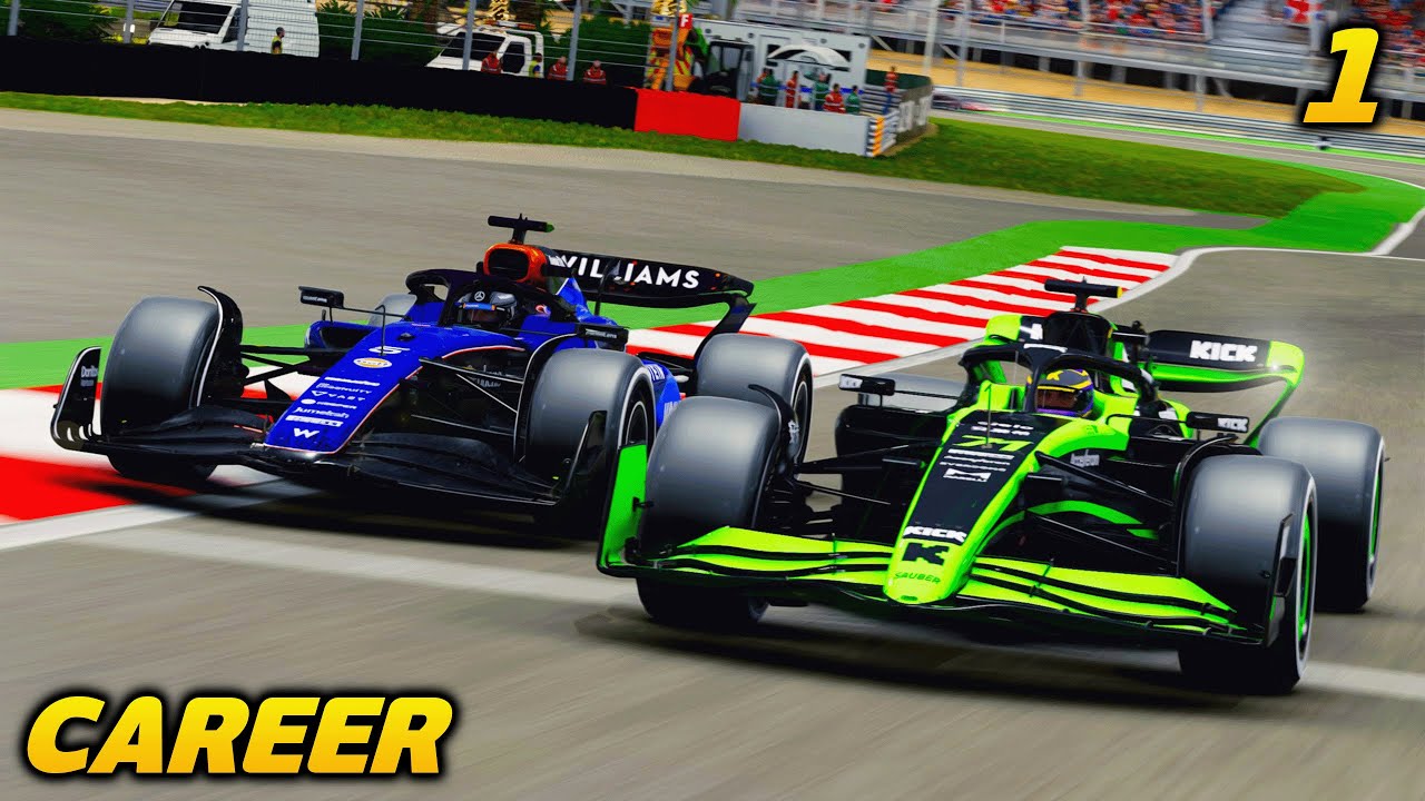 F1 DEBUT. PROMISED FERRARI FUTURE - F1 Career Mode: Part 1