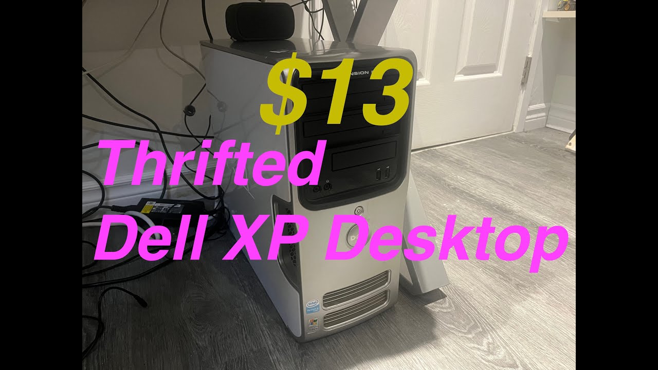 I found a Dell E520 Windows XP (future) Retro Gaming Rig for $13! - Repair & Fresh Win XP Install