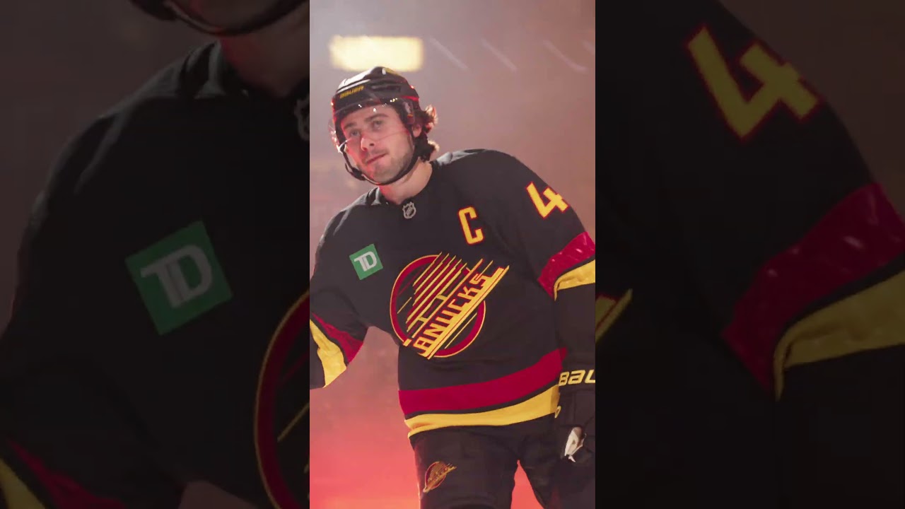 Quinn Hughes Kicks Off the Canucks Home Opener!