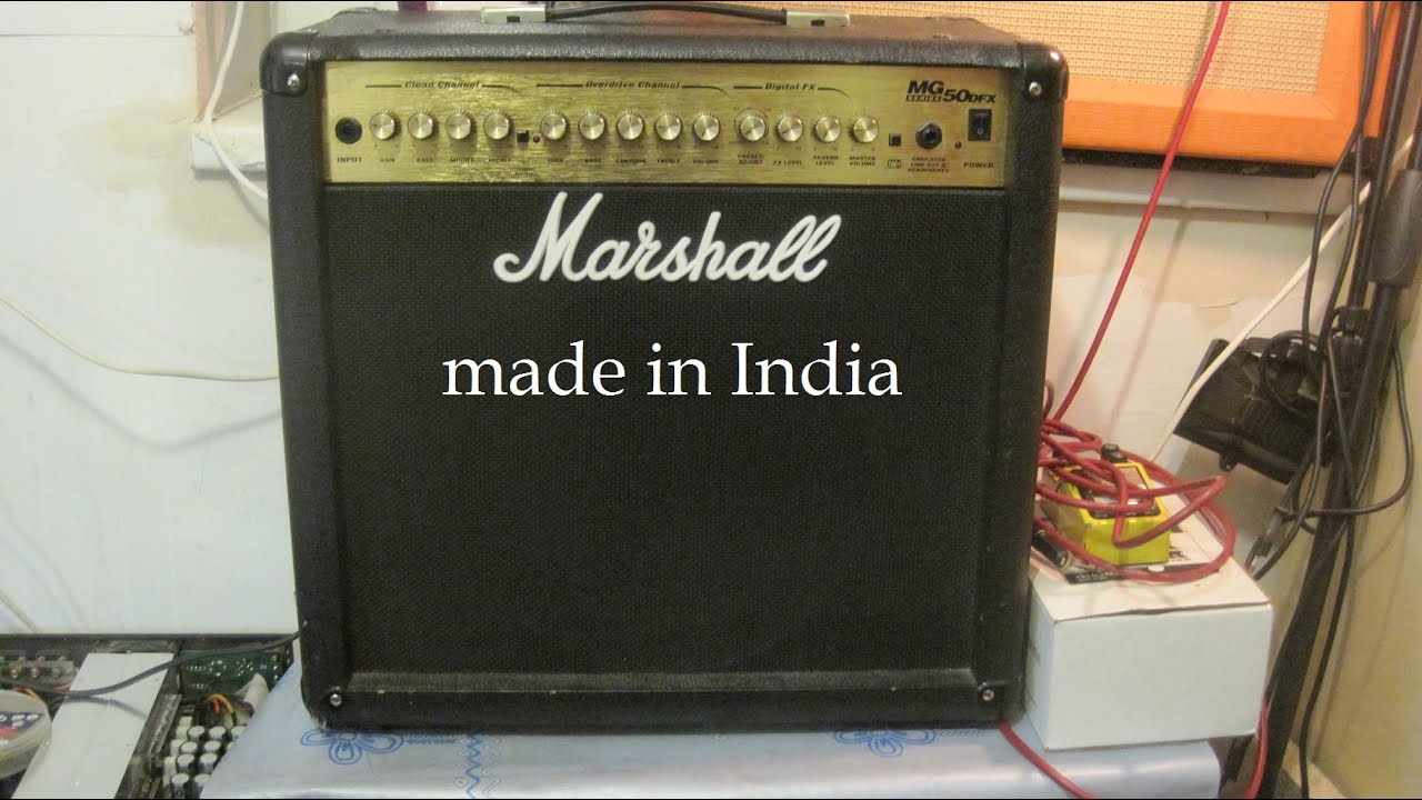 Marshall MG50DFX series repair