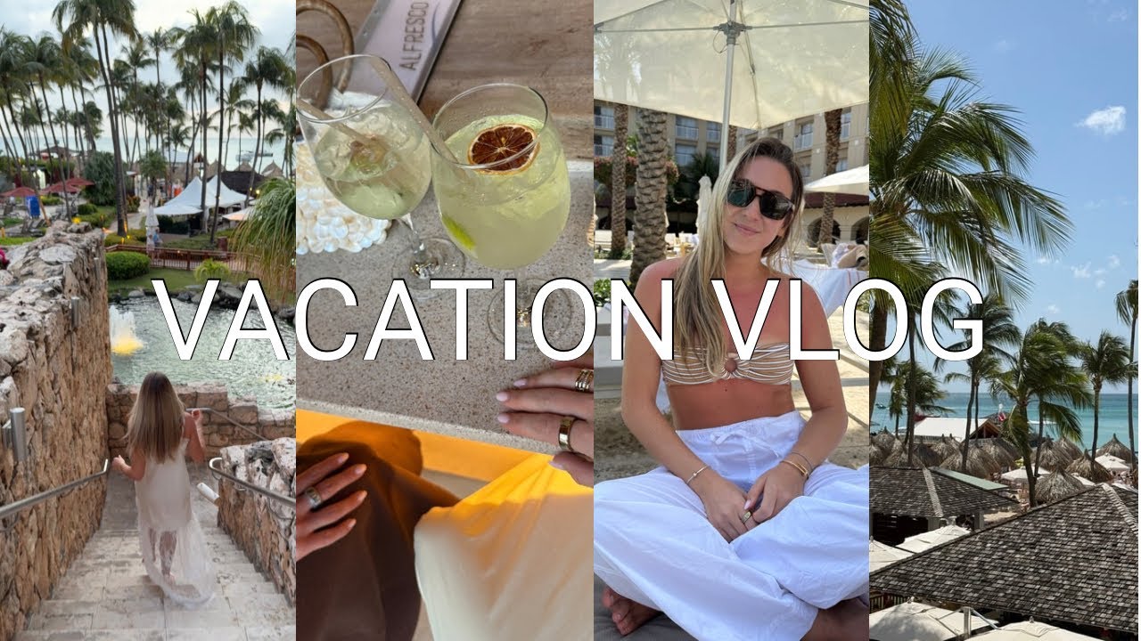 ARUBA VLOG: back in the sun!! fun times w Tay, yummy food, etc !