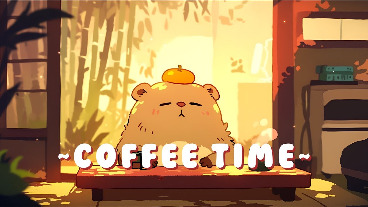 24/7 Capybara Lofi Beats - Study Session Music Mix ~ Dreamy Vibes ~ 🦫 🍵 ✨