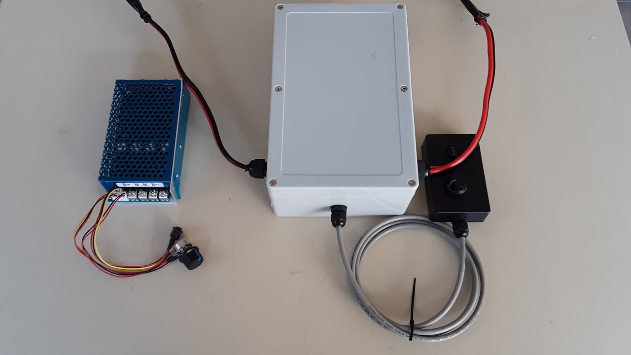 PWM Digital Speed Controller w/ Fan Heat Test Comparison