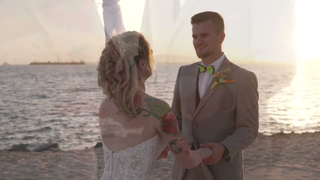 Beach wedding video. Get Married on the Beach in Southern California.