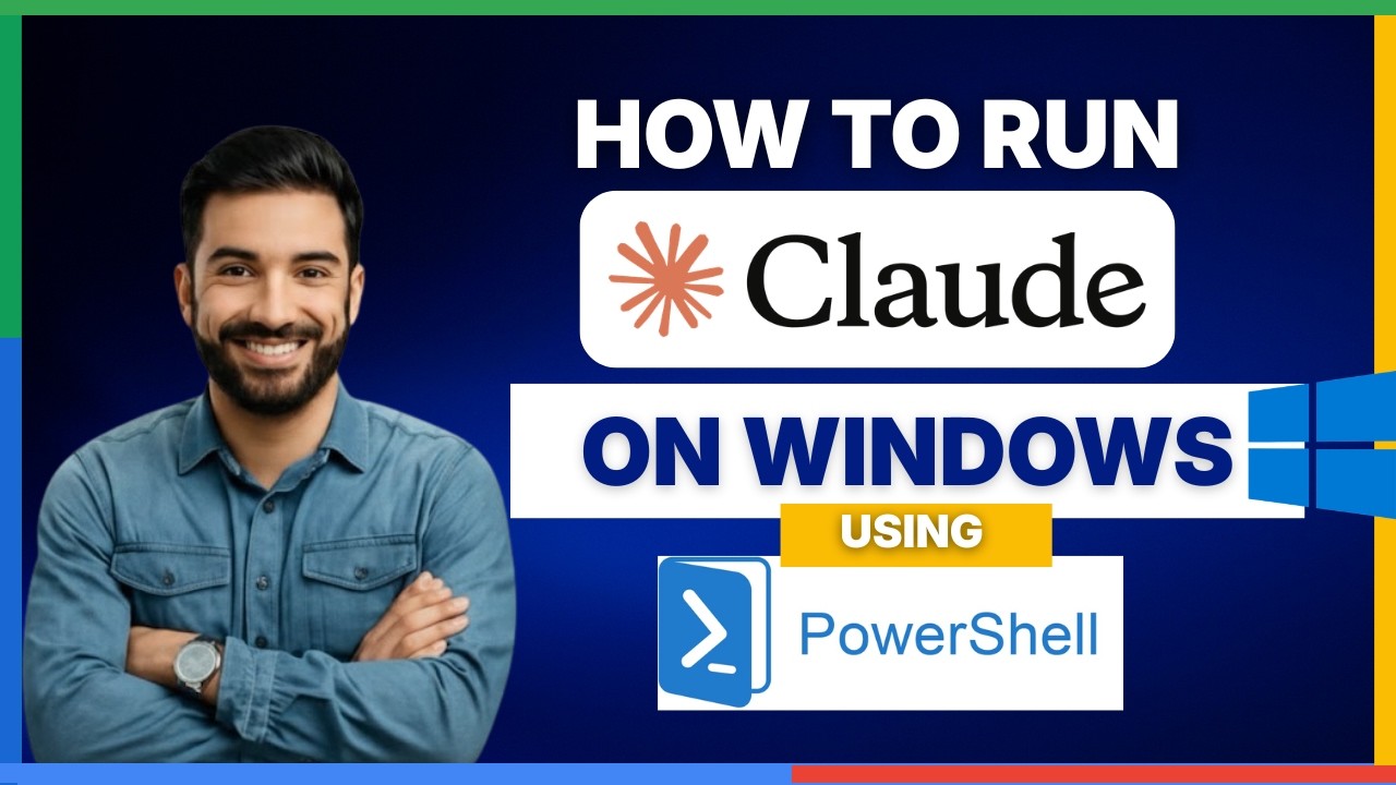 How to run Claude Code on Windows using PowerShell[FULL GUIDE]