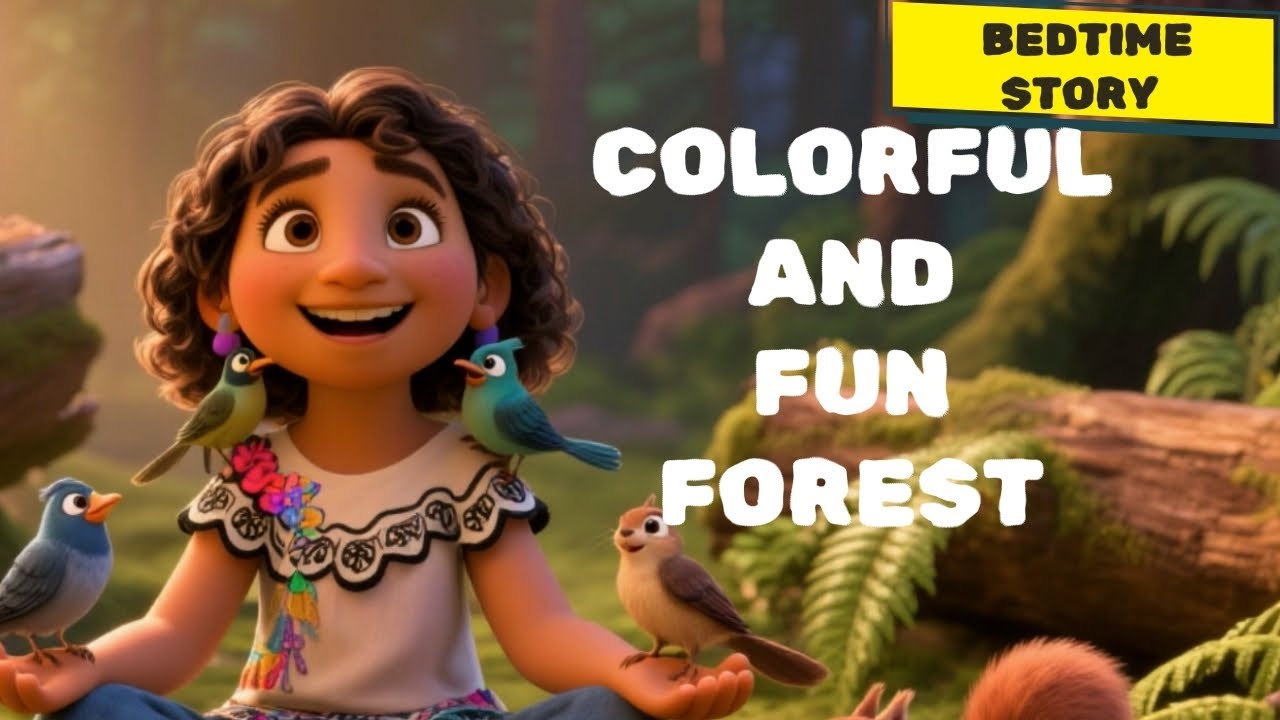 Colorful and Fun Forest