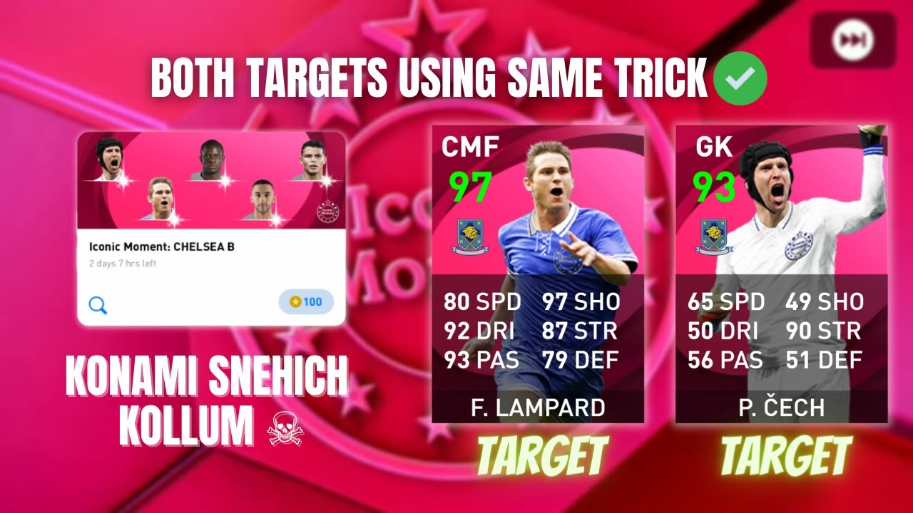 LAMPARD & CECH Finally Revealed How To Get Cech & Lampard  in Chelsea IM Pack ? #Cech #lampard