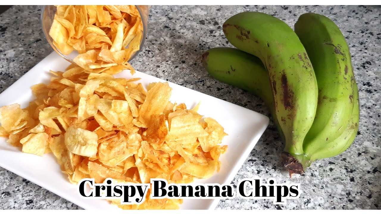 Homemade Crispy Banana Chips & Some Benefits of Green Banana |Recette Chip Banane| Easy Recipes