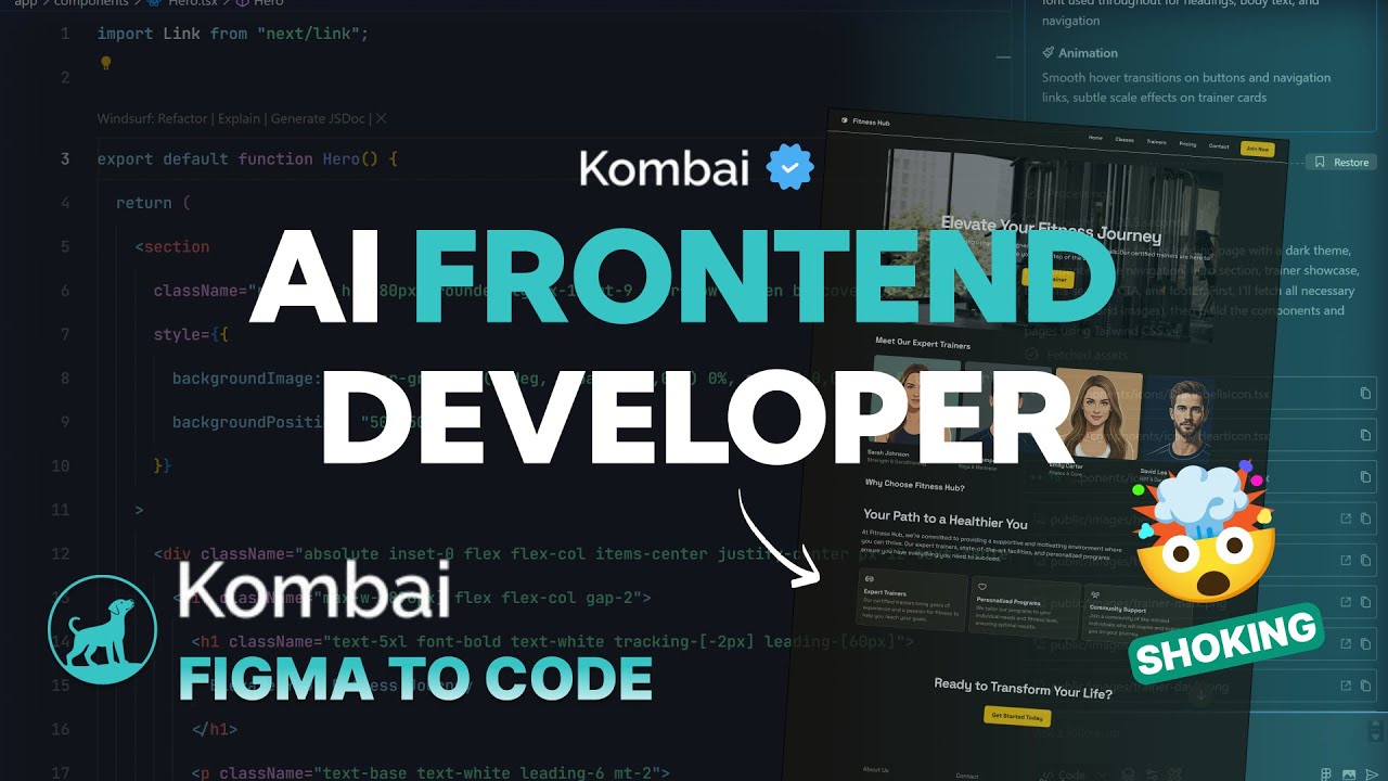 Лучший бесплатный ИИ-агент для фронтенд-разработки &mdash; Figma to Code (он бесплатный)