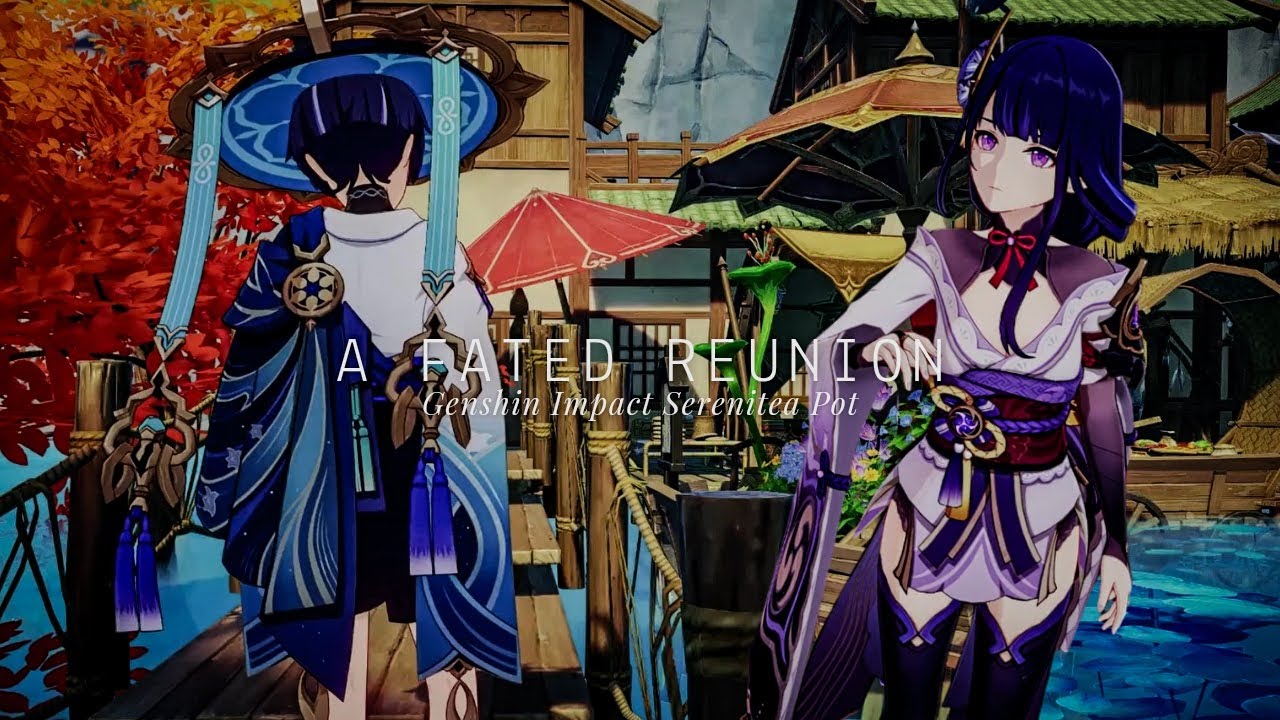 A Fated Reunion (Genshin Impact Serenitea Pot Fanfic Drama + EU Replica)