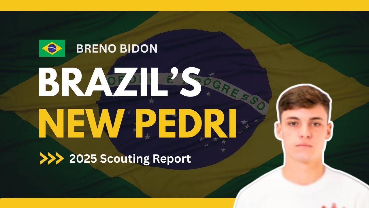 Breno Bidon: Brazil’s New Pedri? 🇧🇷 | 2025 Scouting Report