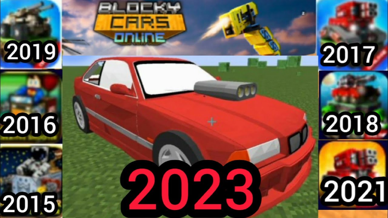 КАК МЕНЯЛСЯ БКО ДО 2023! - Blocky Cars Online