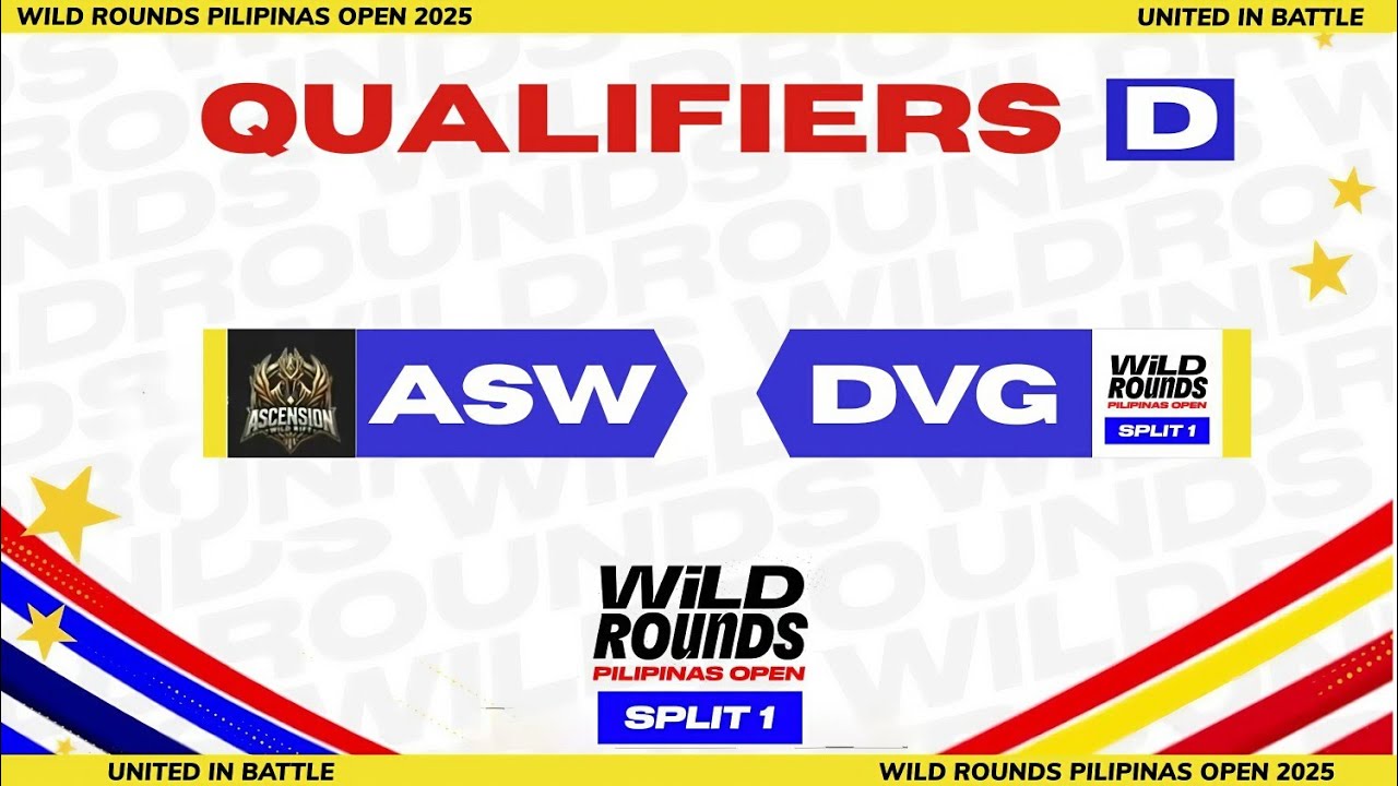 ASW vs. DVG (Bo1) | Round 2 - Qualifier D | Wild Rounds Pilipinas Open 2025 Split 1 🇵🇭