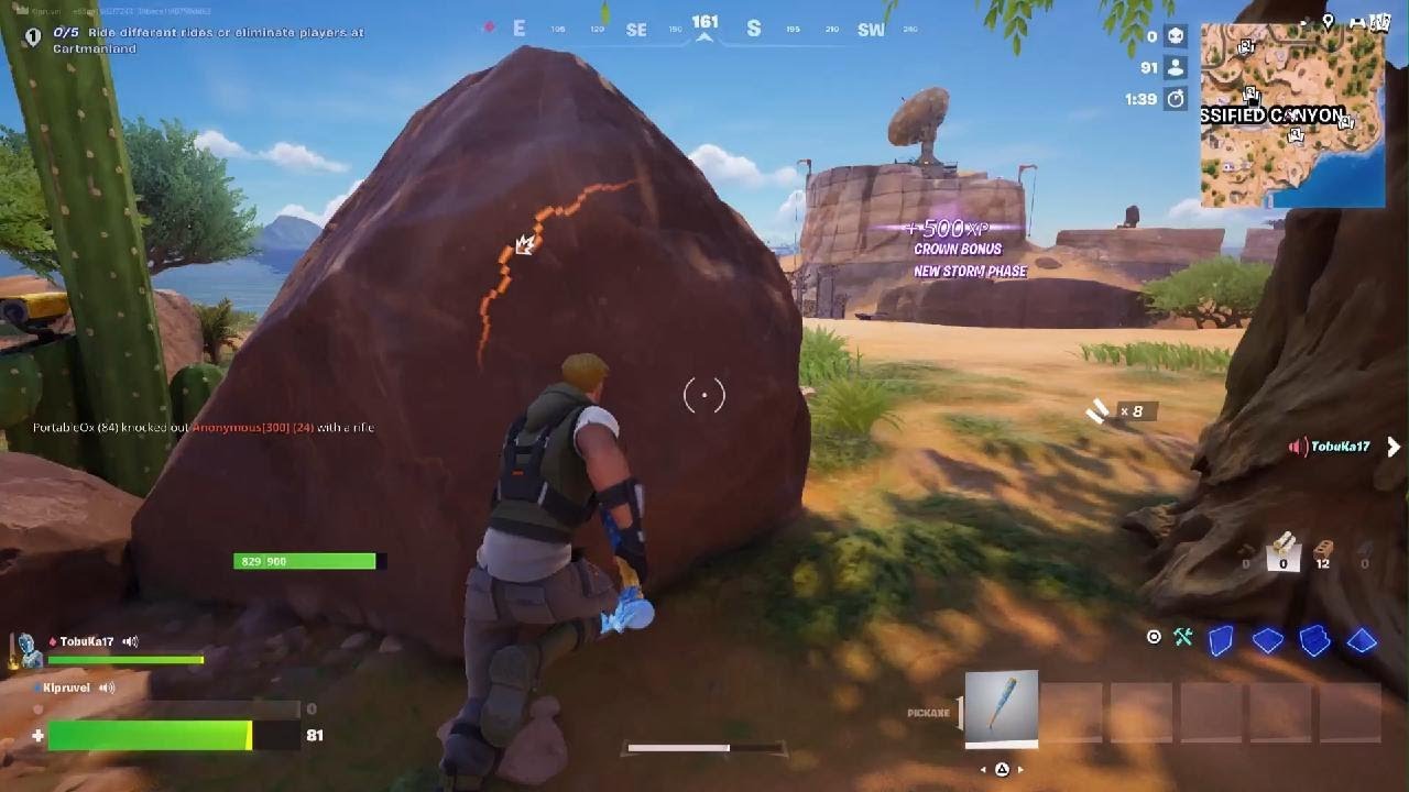 Fortnite pelkällä pistolilla haaste feat tobuka17