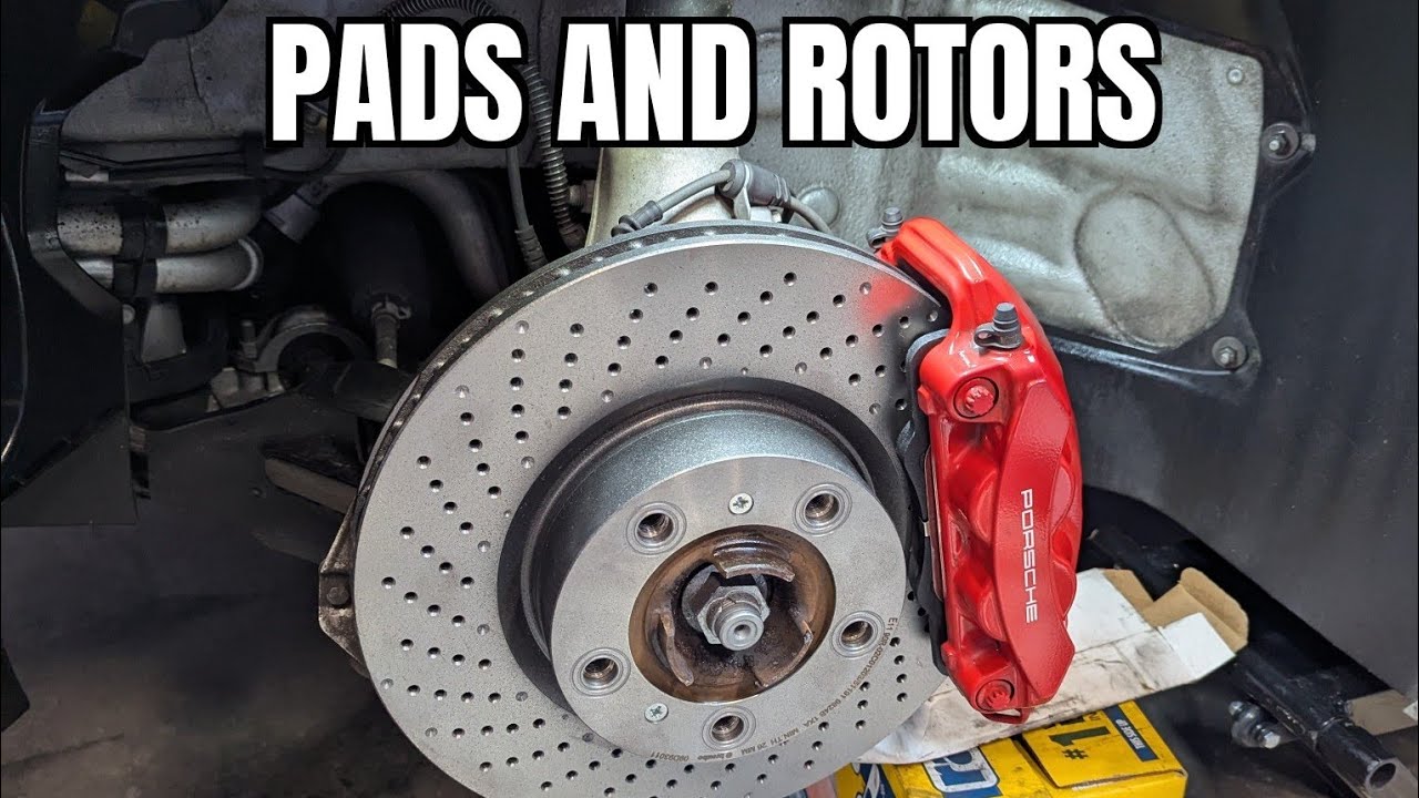 Replacing the Brake Pads and Rotors On My 981 Porsche Cayman S
