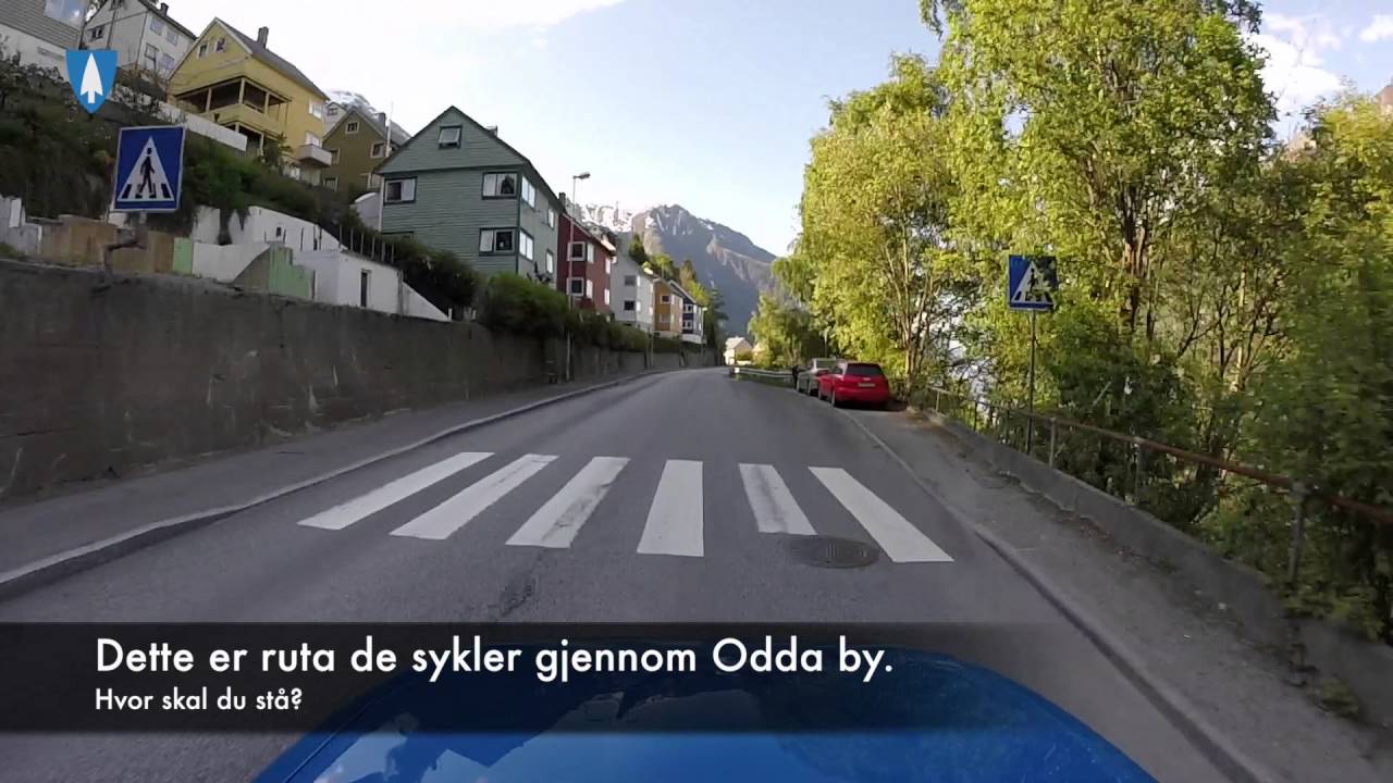 Tour Des Fjords sentrumsruta i Odda