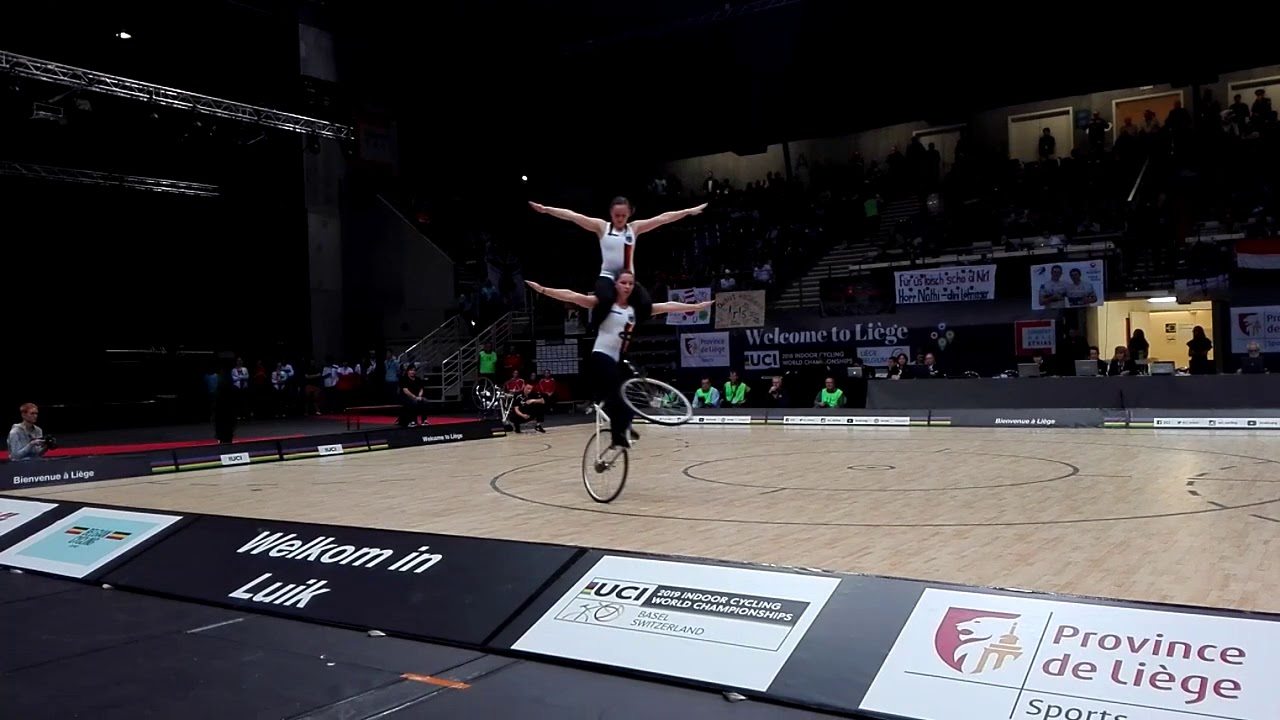 Cyclisme artistique - UCI Indoor Cycling World Championships 2018 à Liège