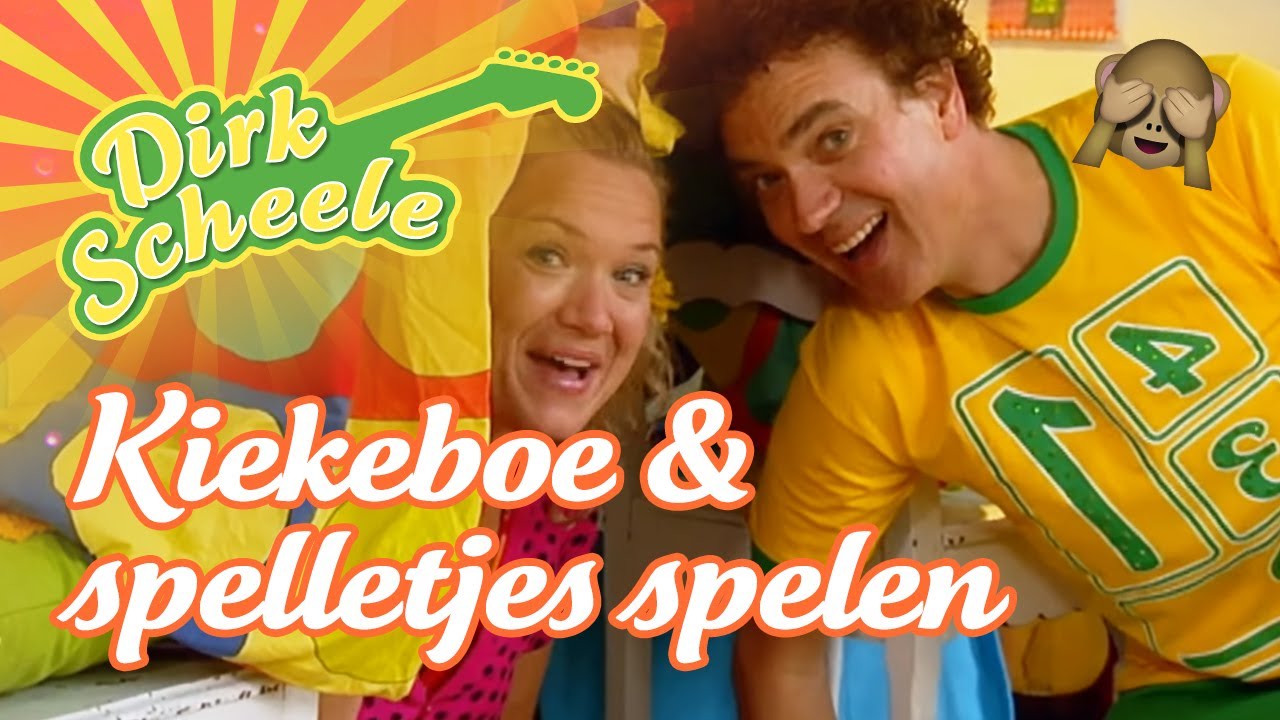 Dirk Scheele - Kiekeboe & Spelletjes spelen | Huis-, tuin- en keukenavonturen