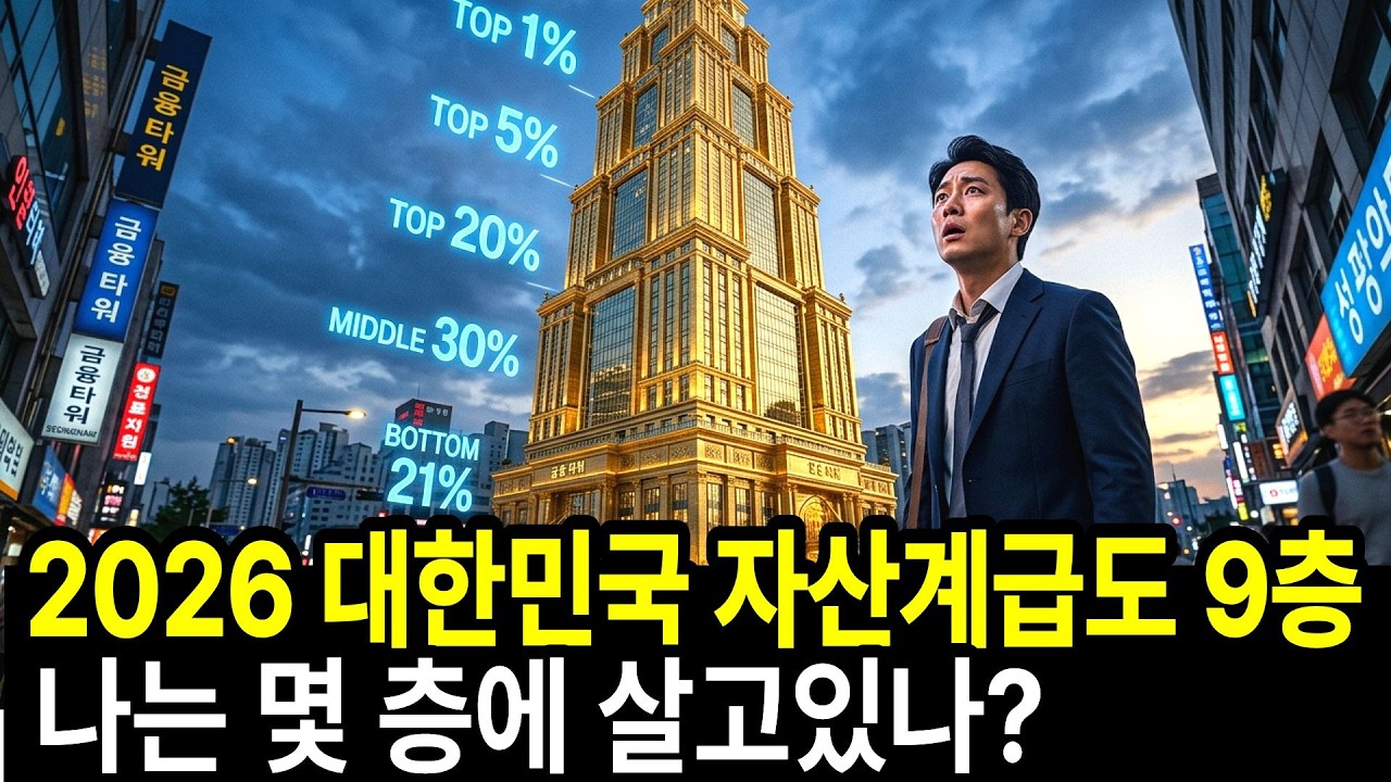 2026 대한민국 자산계급도 9 단계. 당신은 지금 어디에 속해 있습니까?
