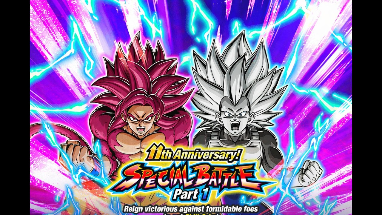 DBZ Dokkan Battle -Special Anniversary Battle Stage 2 (Super 3) ALL MISSIONS