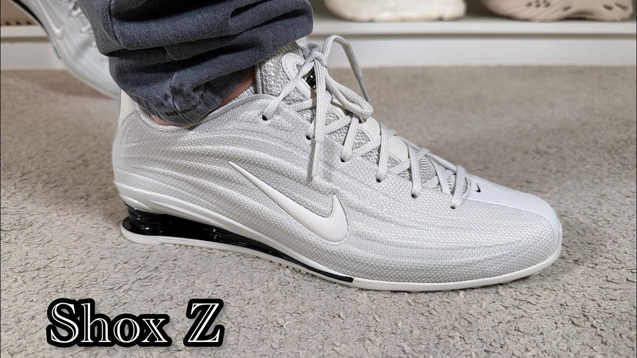 Обзор и демонстрация кроссовок Nike Shox Z на ногах